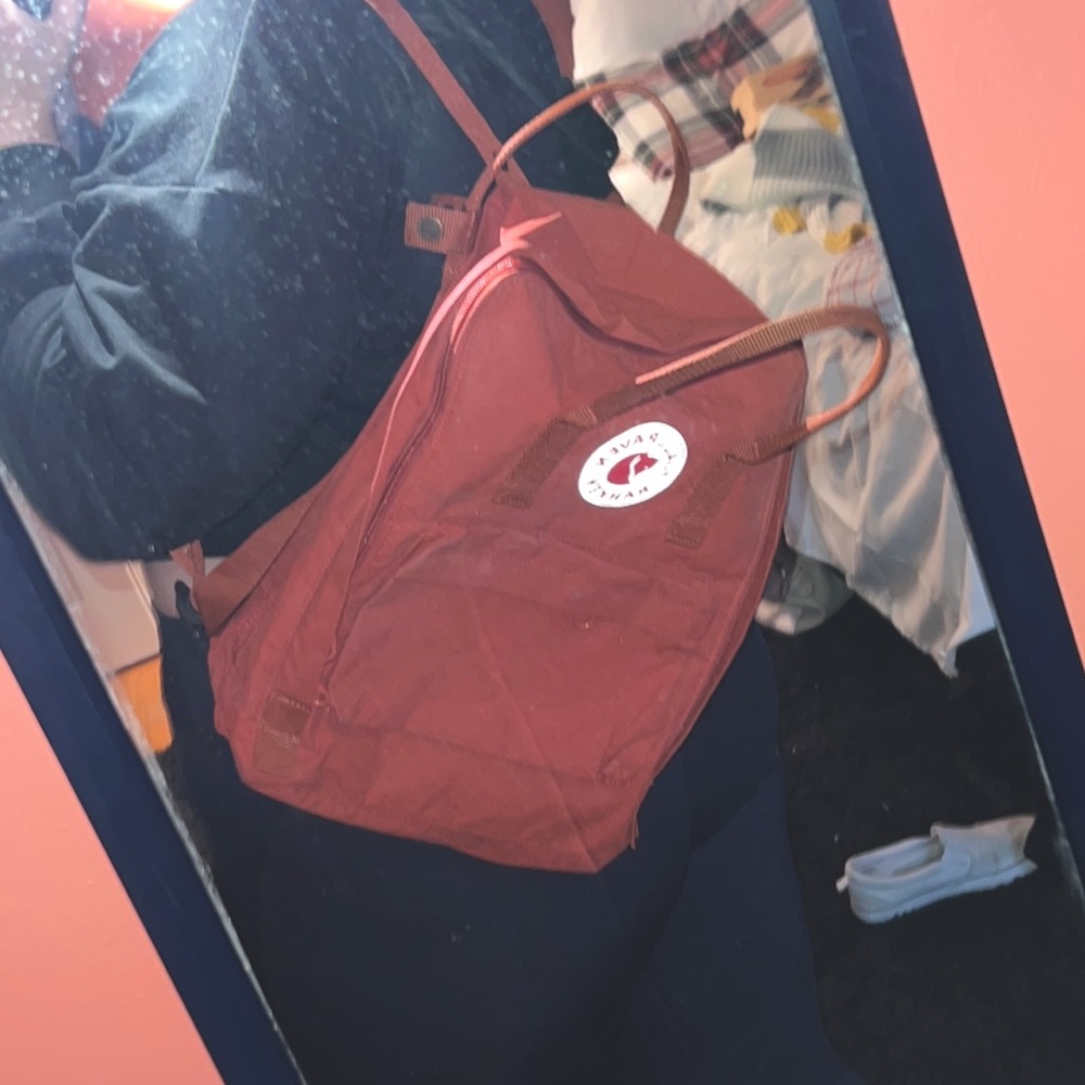 Red Kanken backpack